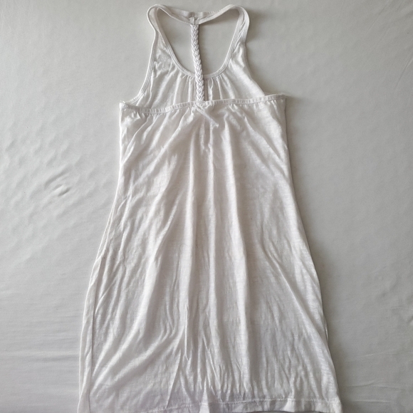 MIKEN Swim Burnout Braided T Strap Tank Coverup - Picture 4 of 7